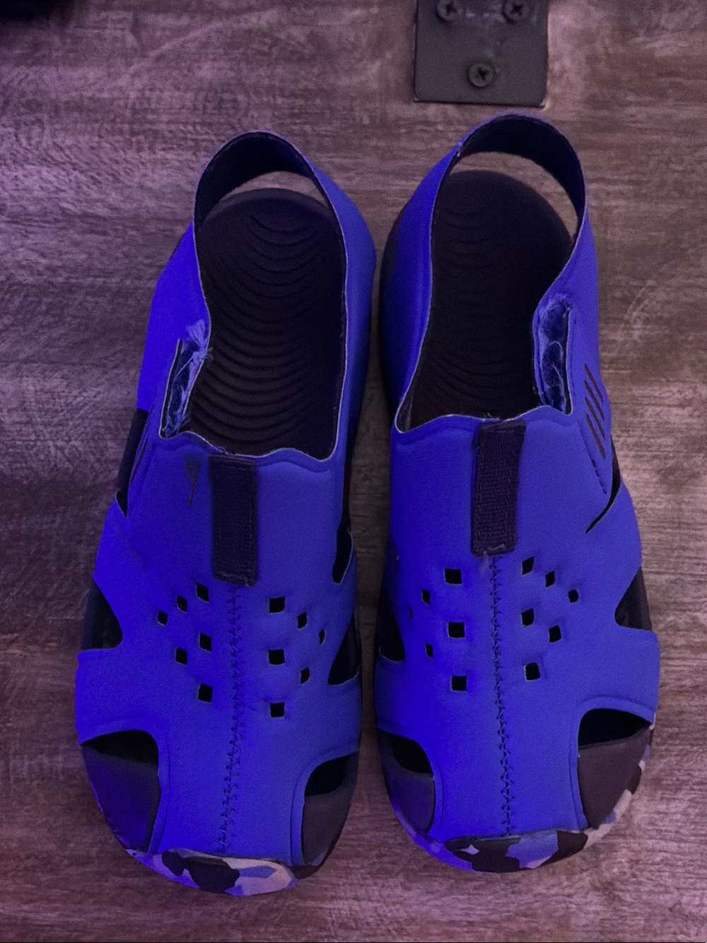 Puma Kids' Blue Water Shoes with Easy Slip-On Design